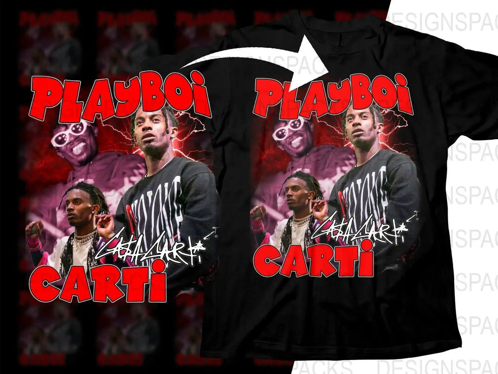 Playboi Carti Bootleg Music Graphic Print Png Digital Download