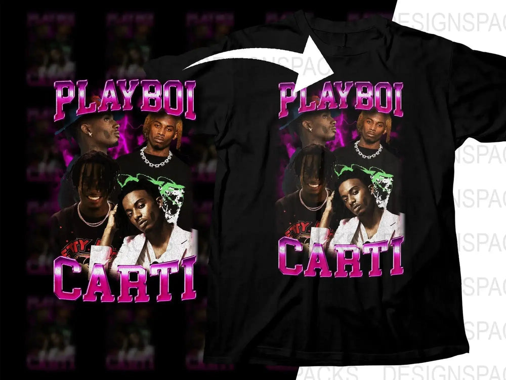 Playboi Carti Collage Design Artist Inspired Png Digital Download