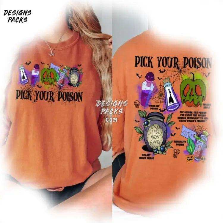 Poison Apple Deadly Night Shade Pick Your Poison Png Design