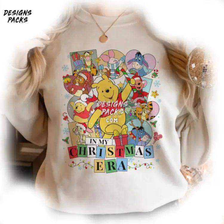 Pooh And Friends Christmas The Cartoon Bear In My Era Png Design