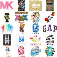 Load image into Gallery viewer, 170 Popular Brand Mix Mega Streetwear Designs Bundle PNG
