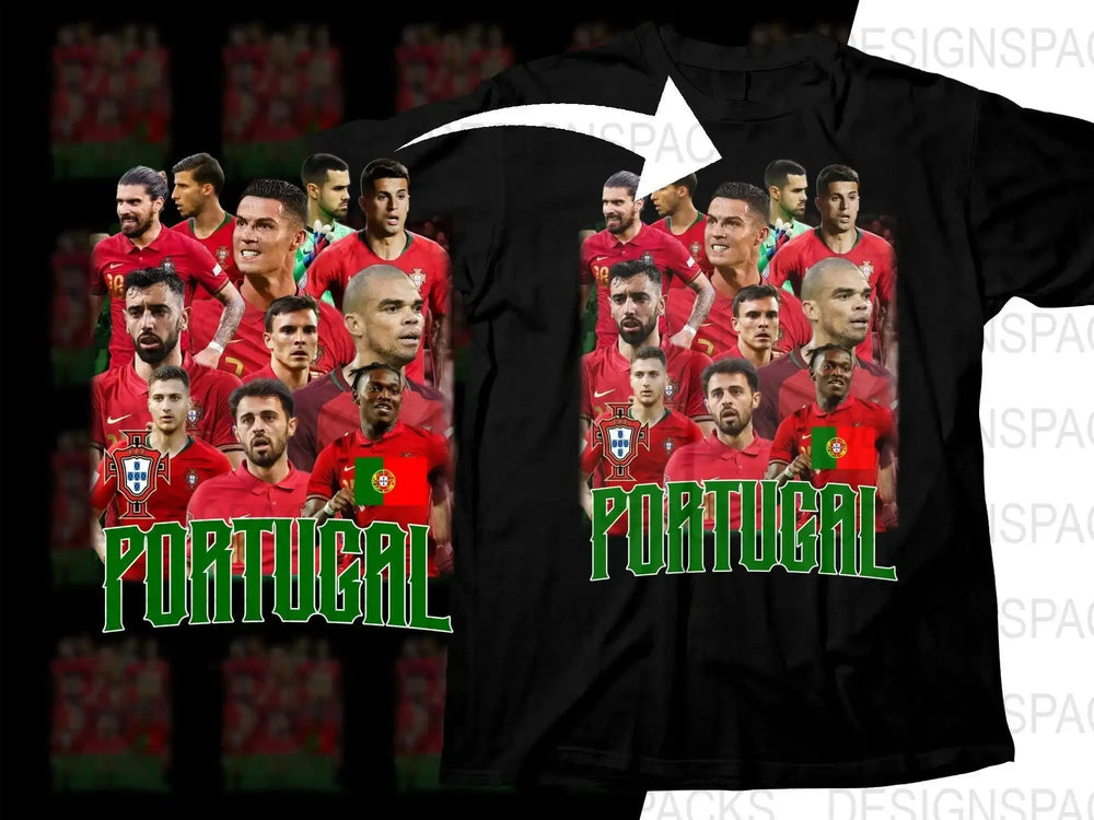 Portugal National Team Bootleg Fans Soccer Soccer Png Digital Download