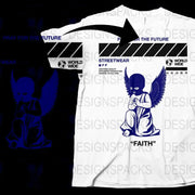 Pray For The Future Angel Design Faith Png Digital Download