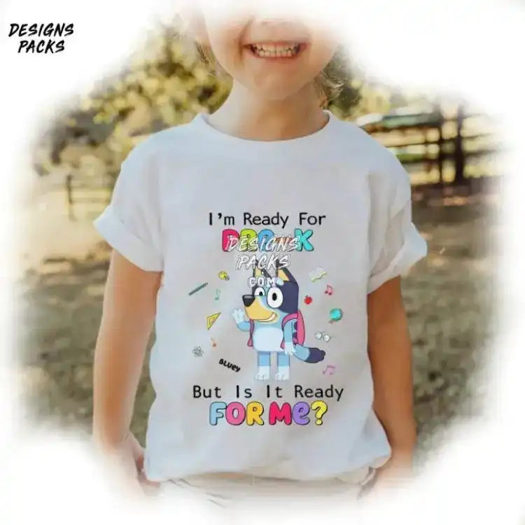 Pre - K Pre School Bluey First Day Of Png Design