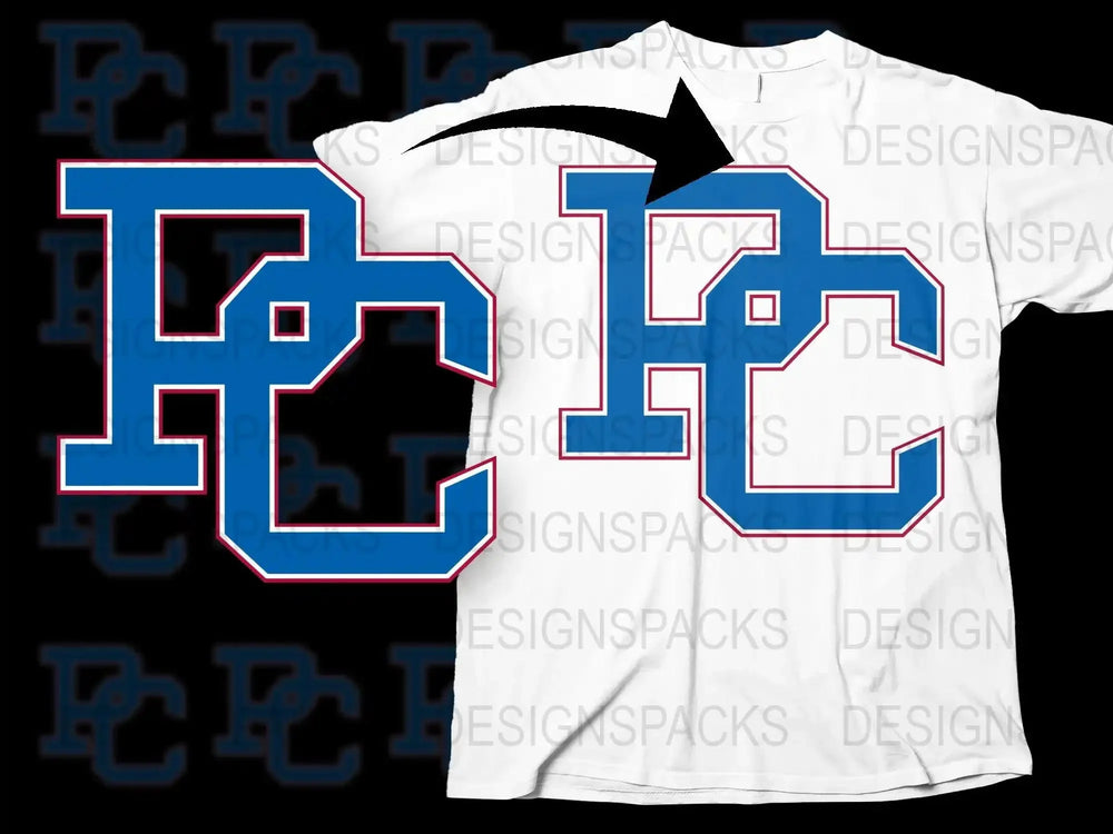 Presbyterian Blue Hose College Football Png Digital Download