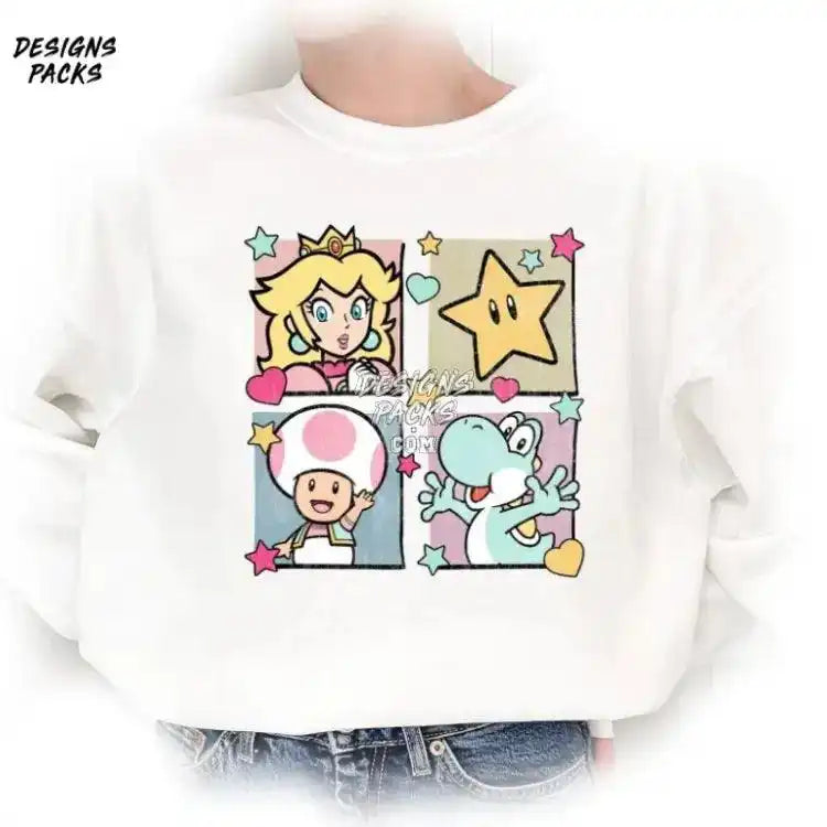 Princess Peach Mario Super Girls Png Design