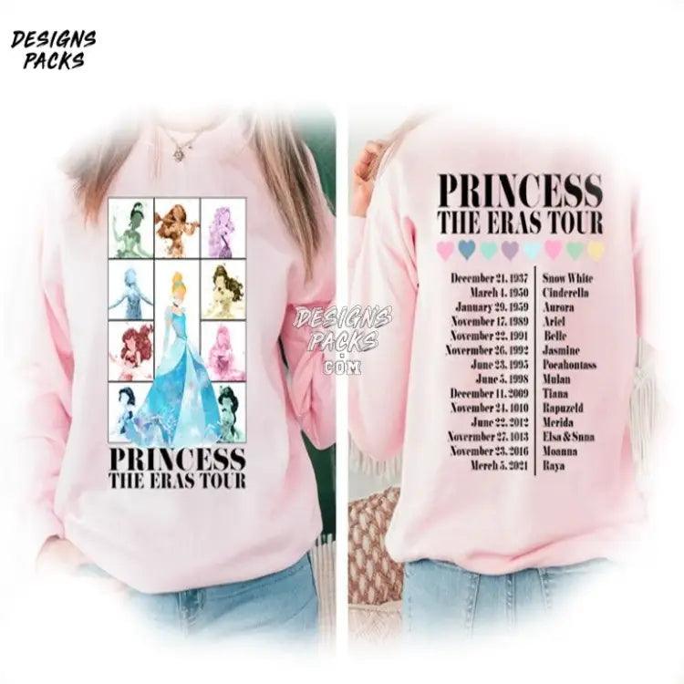 Princess The Eras Tour Cartoon Cinderella Png Design