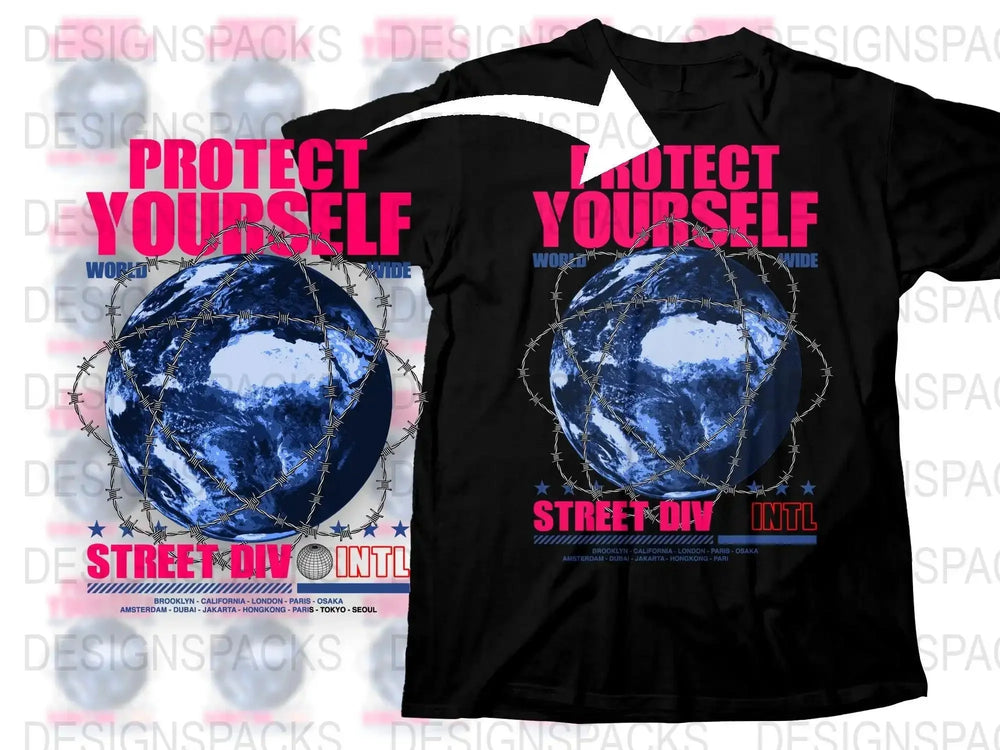 Protect Yourself Worldwide Street Div Intl Png Digital Download