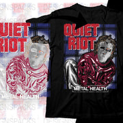 Quiet Riot Illustrated Mask Design Png Digital Download