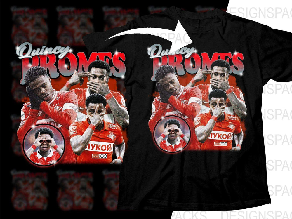 Quincy Promes Graphic Print Football Fan Soccer Png Digital Download