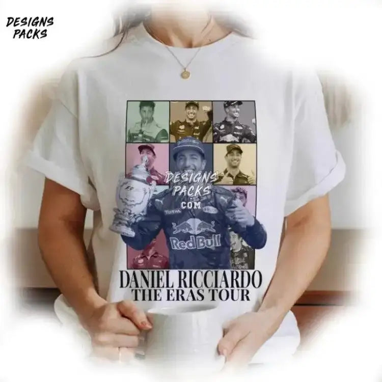 Race Driver Alpha Tauri Team Daniel Ricciardo The Eras Tour Png Design