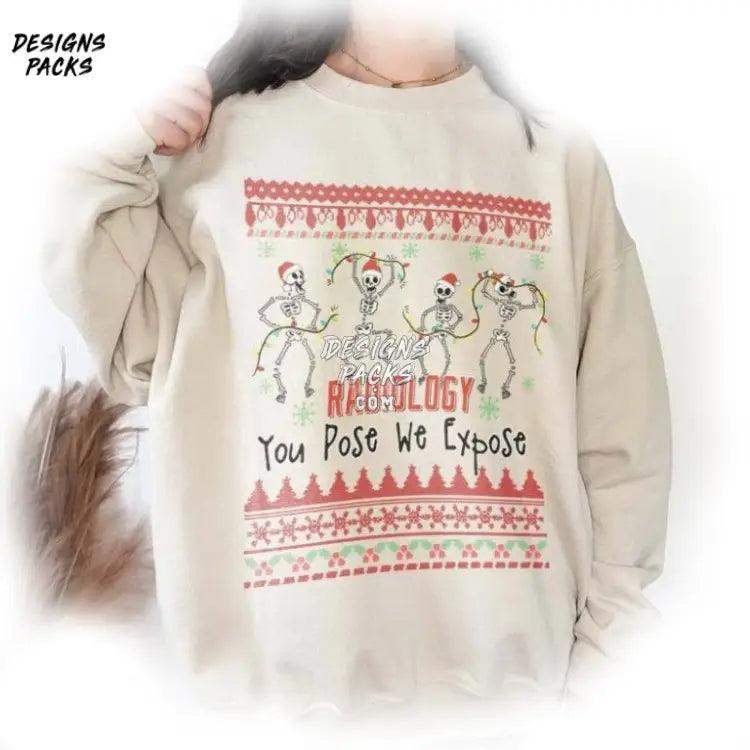 Radiology You Pose We Expose Xmas Radiologist Png Design