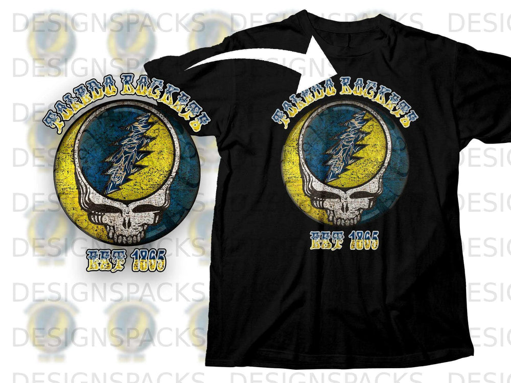 Retro Dead Rockers EST 1965 Graphic Tee Shirt