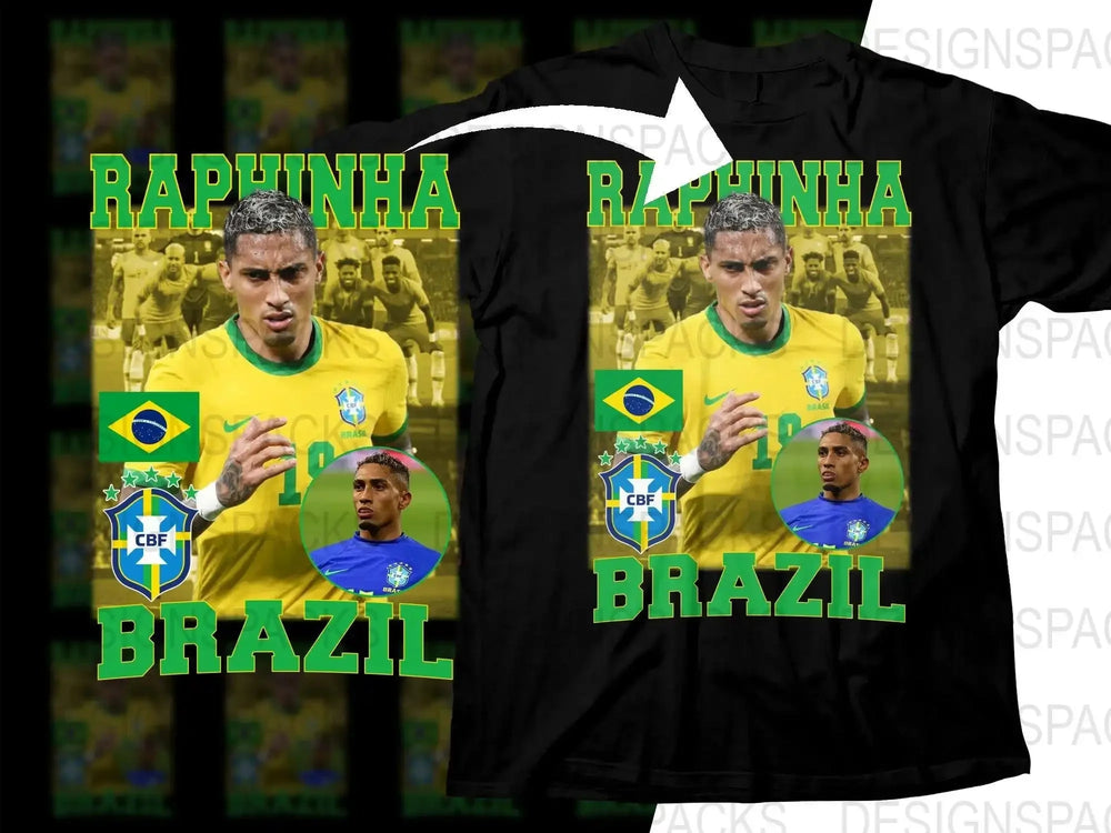 Raphinha Brazil Soccer Star Player Soccer Png Digital Download