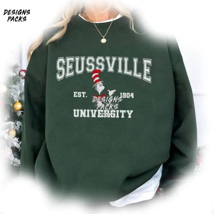 Read Across America School Sublimation Suessville University Sublimation Png Design