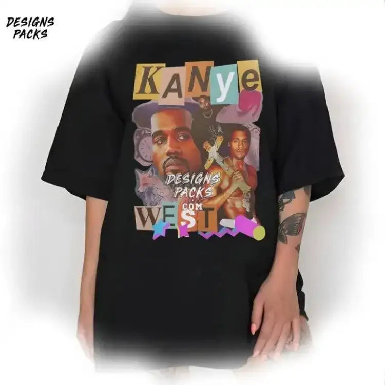 Reaper Kanye West Tour Vintage College Dropout Png Design
