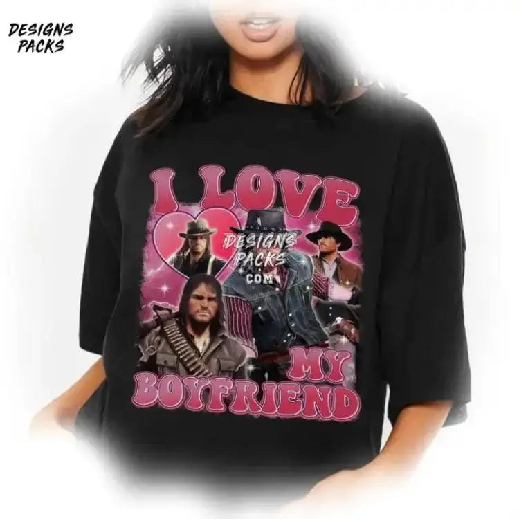 Red Dead Game Character I Love John Marston Png Design