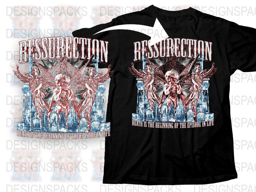 Resurrection Death Episode in Life Graphic Png Digital Download