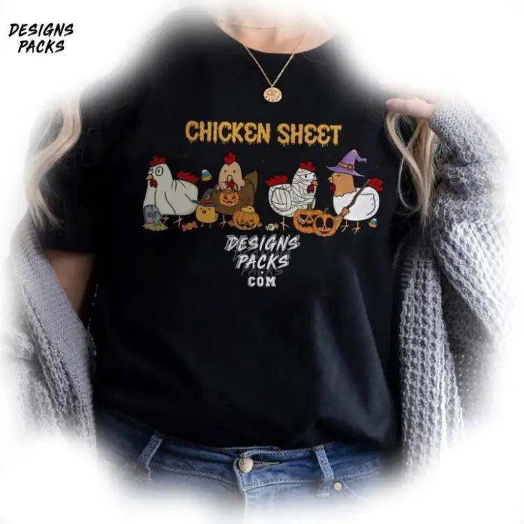 Retro Halloween Chicken Lover Chickens Png Design