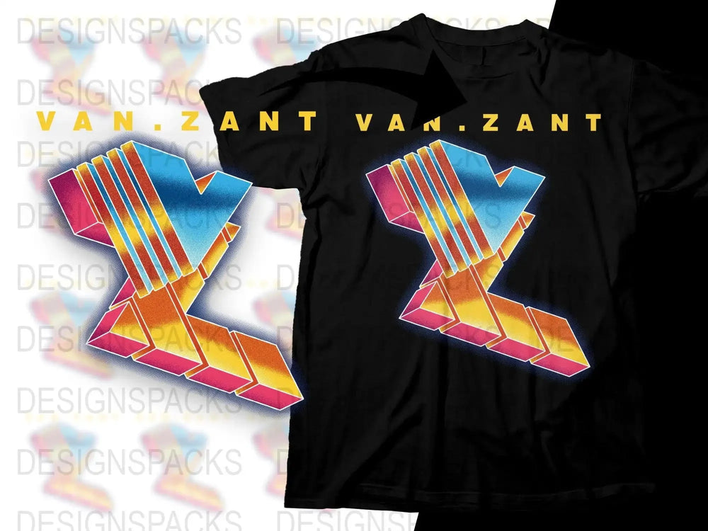 Retro Van Zant Graphic Design Unisex Png Digital Download