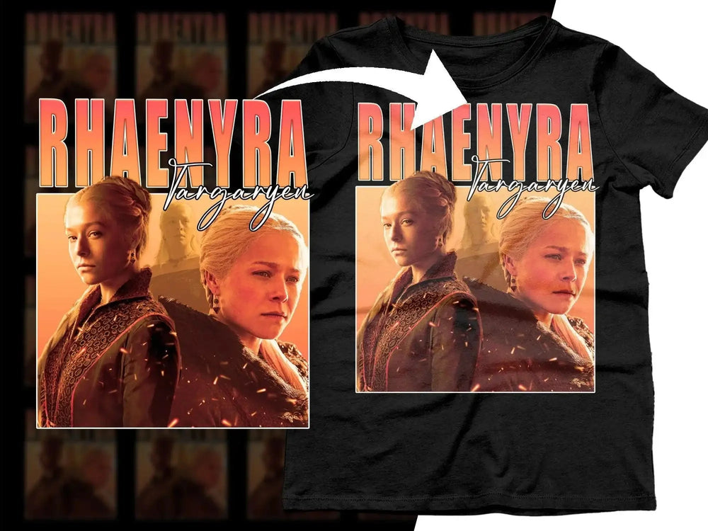 Rhaenyra Targaryen Dragon Png Digital Download