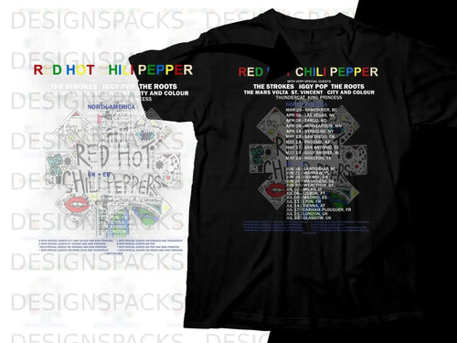 Red Hot Chili Peppers 2023 tour dates in North America, UK, and EU with special guests.