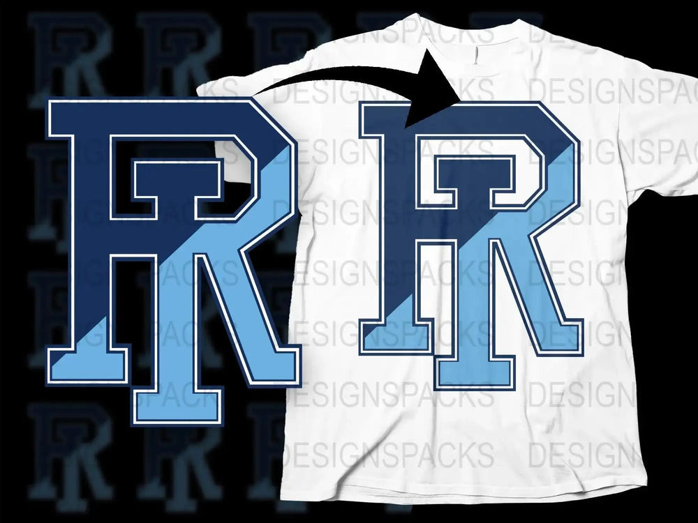 Rhode Island Rams College Football Png Digital Download