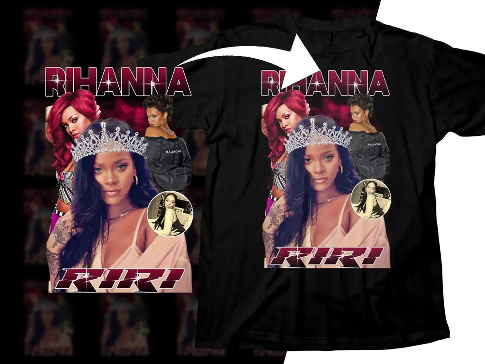 Rihanna Art Bootleg Riri Png Digital Download