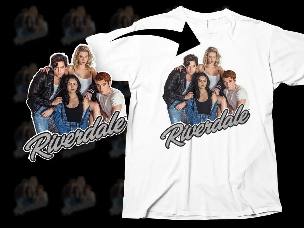 Riverdale Cast Graphic Print Casual Wear Png Digital Download
