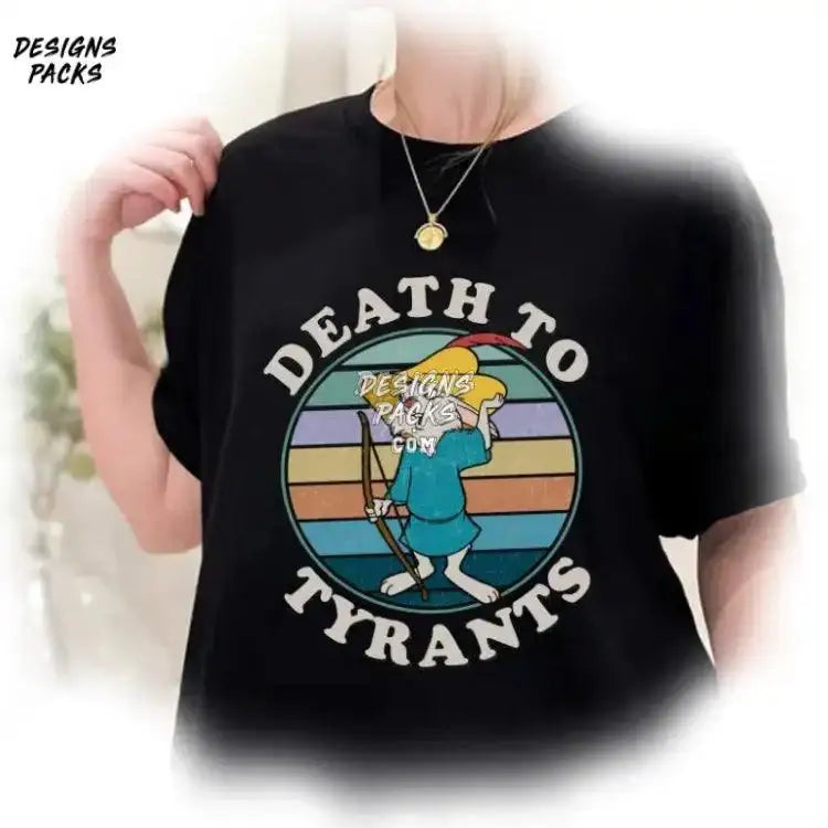 Robin Hood Cartoon Skippy Rabbit Death To Tyrants Png Design