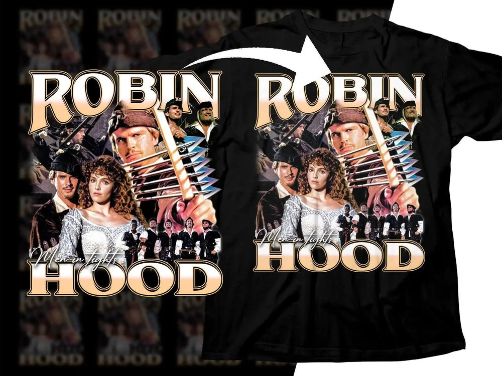 Robin Hood Featuring Classic Scenes Png Digital Download