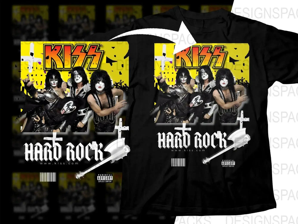 Rock and Roll Legends Group KISS Group Png Digital Download