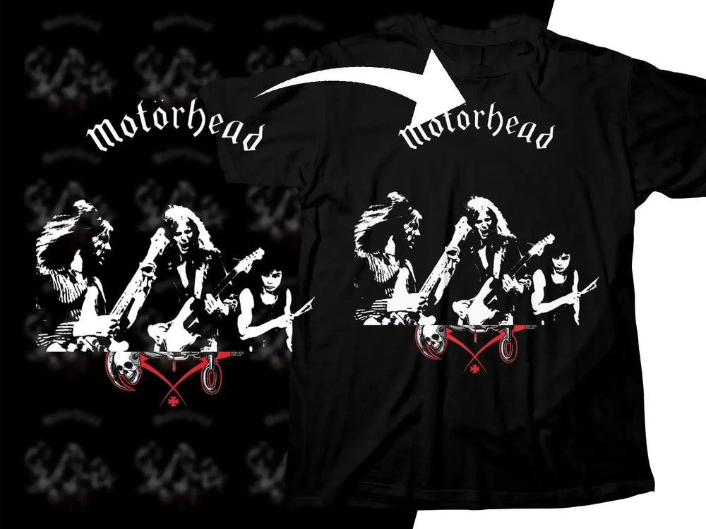 Rock Legends Motörhead Rock Png Halftone Digital Download