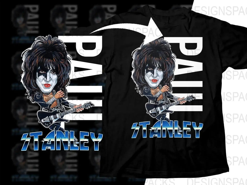 Rock n Roll Legend Stanley Character Png Digital Download