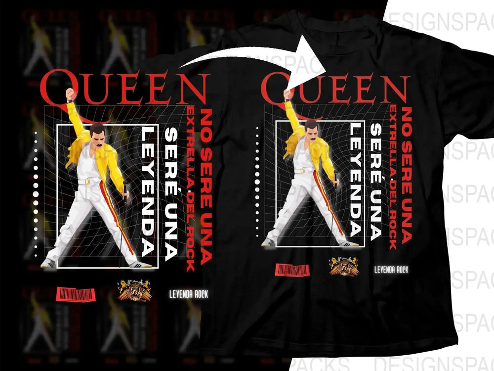 Rock Queen No Sere Una Estrella Del Rock Caricature Funny Png Digital Download