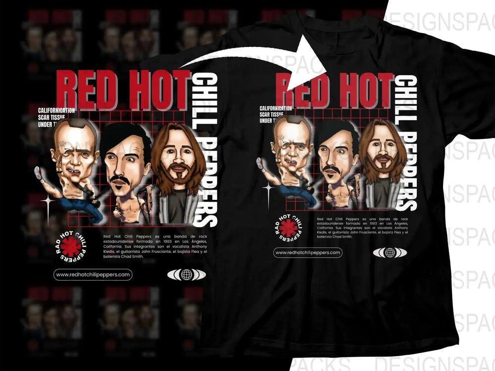 Rock Red Hot Cartoon Characters Caricature Funny Png Digital Download