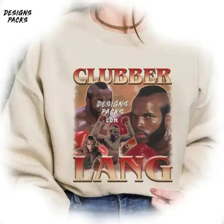 Rocky Balboa Homage Vintage Clubber Lang 90S Png Design