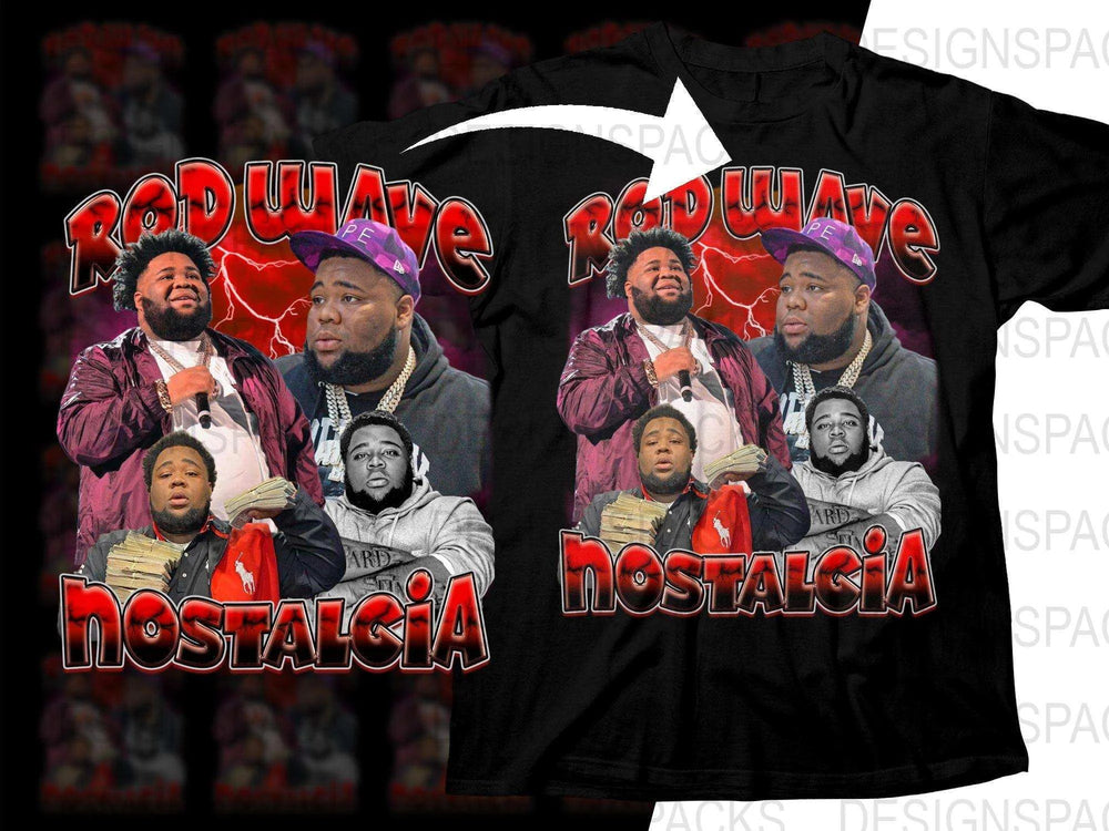 Rod Wave Nostalgia Music Bootleg Png Digital Download