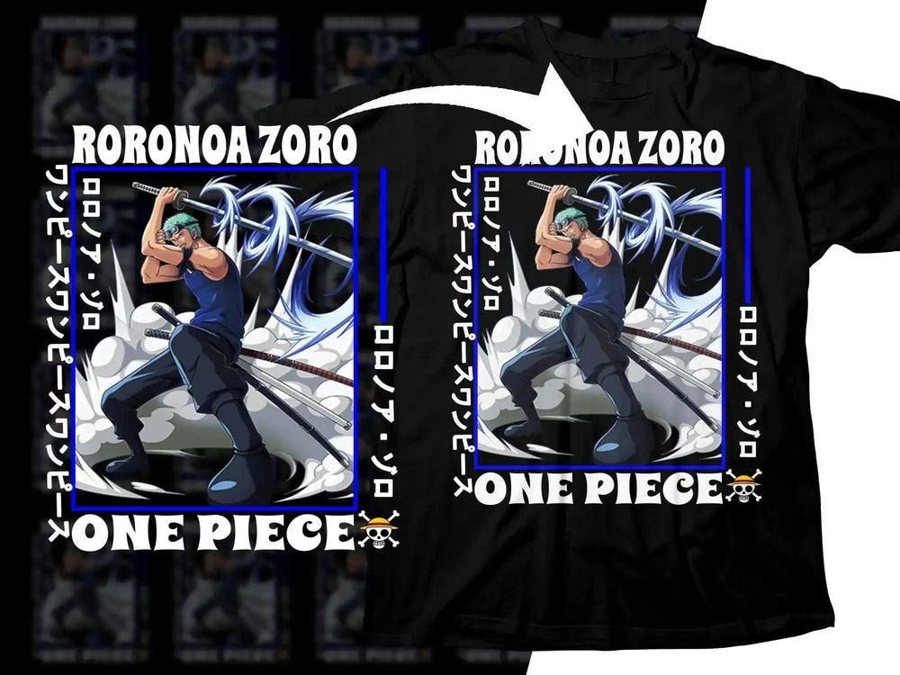 Roronoa Zoro Anime Swordsman Png Digital Download