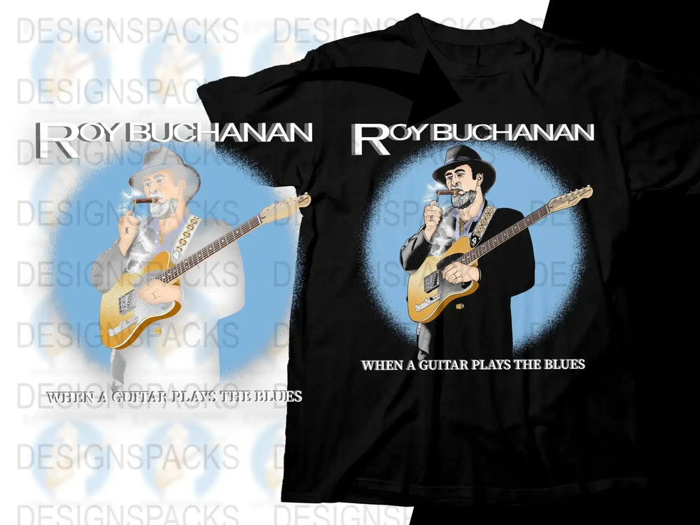 Roy Buchanan When a Guitar Plays the Blues Png Digital Download