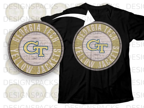 Georgia Tech Yellow Jackets GT Logo T-Shirt