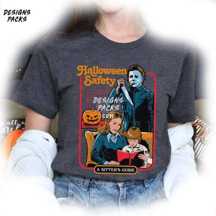 Safety A Sitter’s Guide Halloween Micheal Myers Png Design