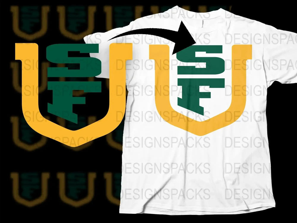 San Francisco Dons College Football Png Digital Download