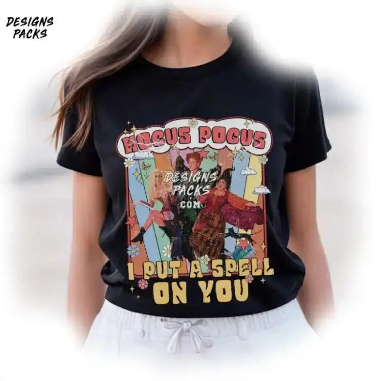 Sanderson Sisters Hocus Pocus Print Movie Sublimation Png Design
