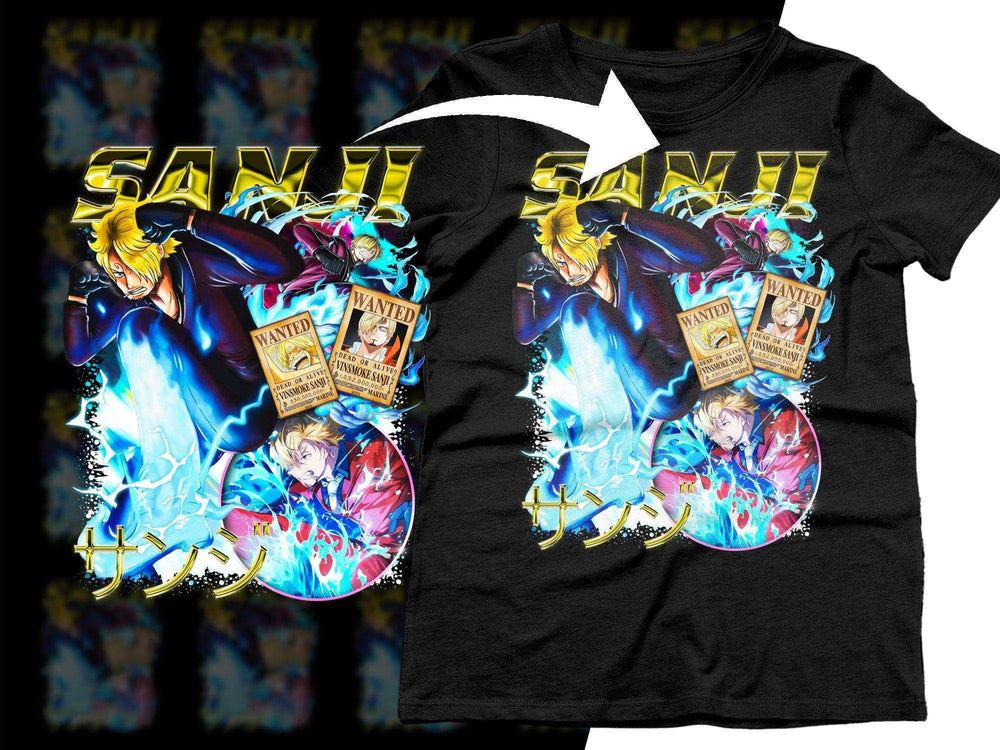 Sanji Epic Action Wanted Png Digital DOWNLOAD