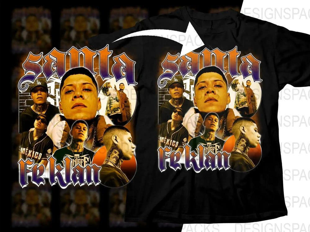 Santa Fe Klan Bootleg Design Graphic Png Digital Download