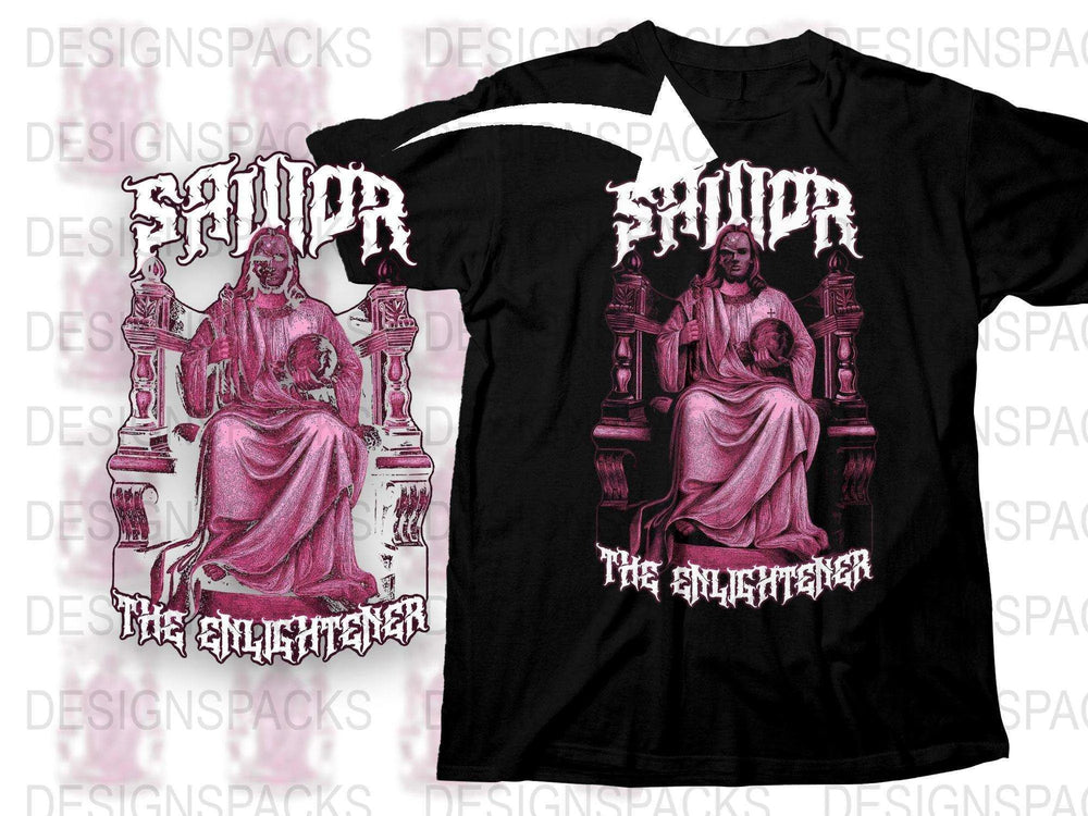 Savior The Enlightener Graphic Png Digital Download