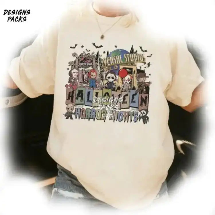 Scary Movie Universal Halloween Horror Studios Nights Png Design