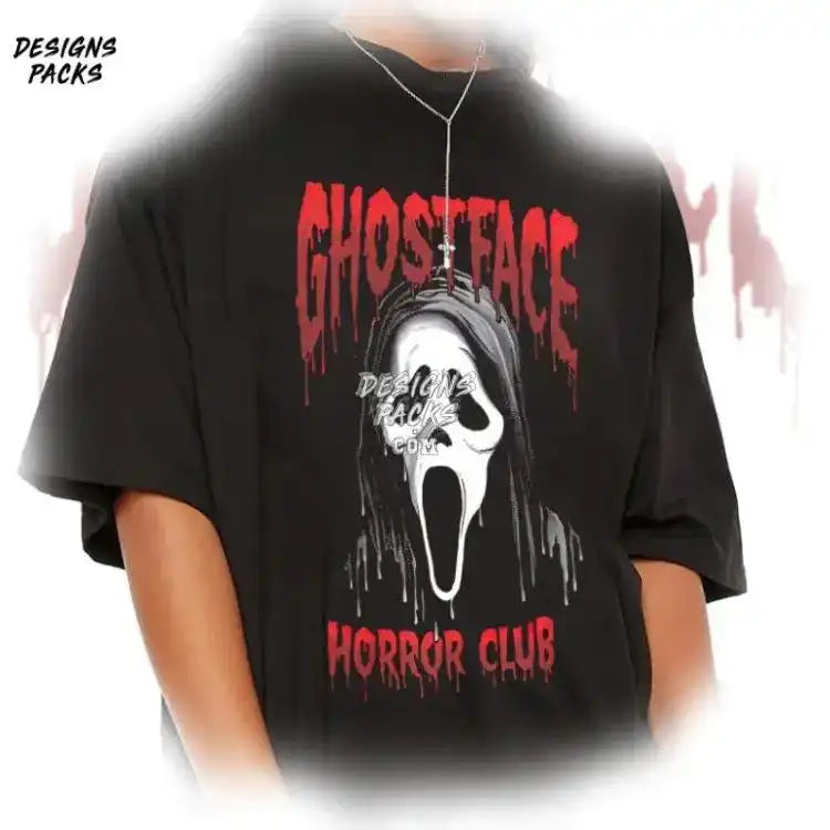 Scary Movies Characters Halloween Horror Club Png Design