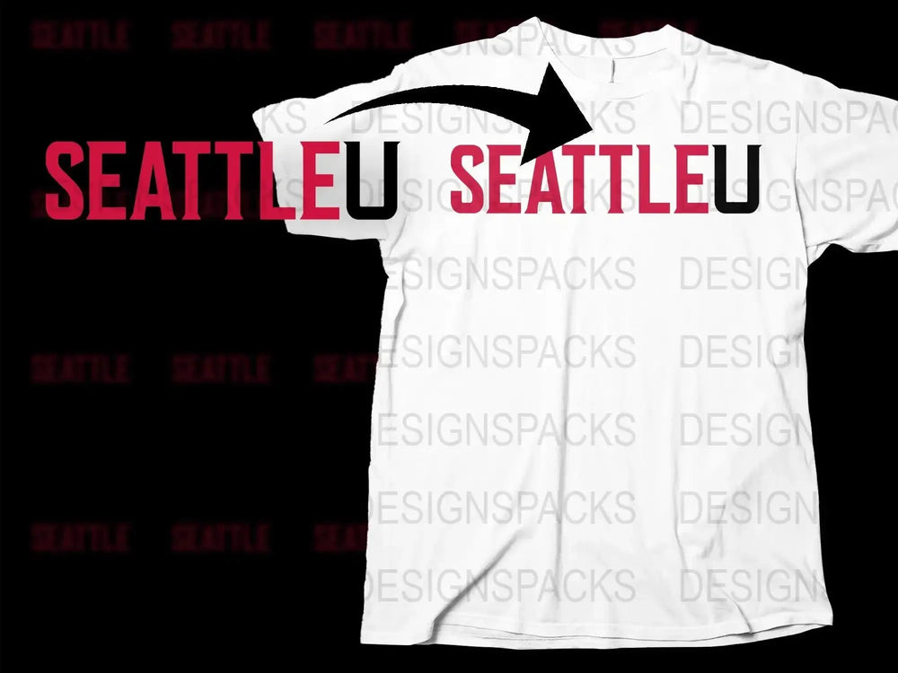 Seattle Redhawks College Football Png Digital Download